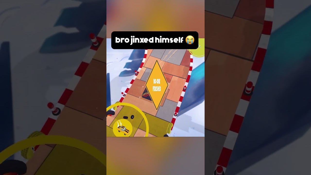 bro jinxed himself😭 #shorts #funny #funnymoments #gaming #memes #partygames #makeway