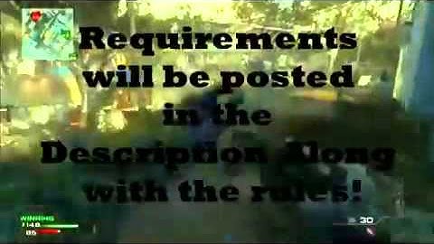 MW3 Wii Clan Recruiting | Team APeX