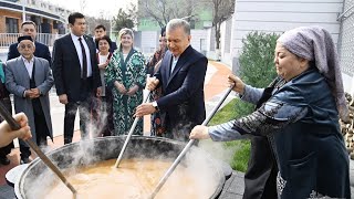 Prezident Navro'z saylida qatnashdi. Prezident Shavkat Mirziyoyev xalq bilan birga.