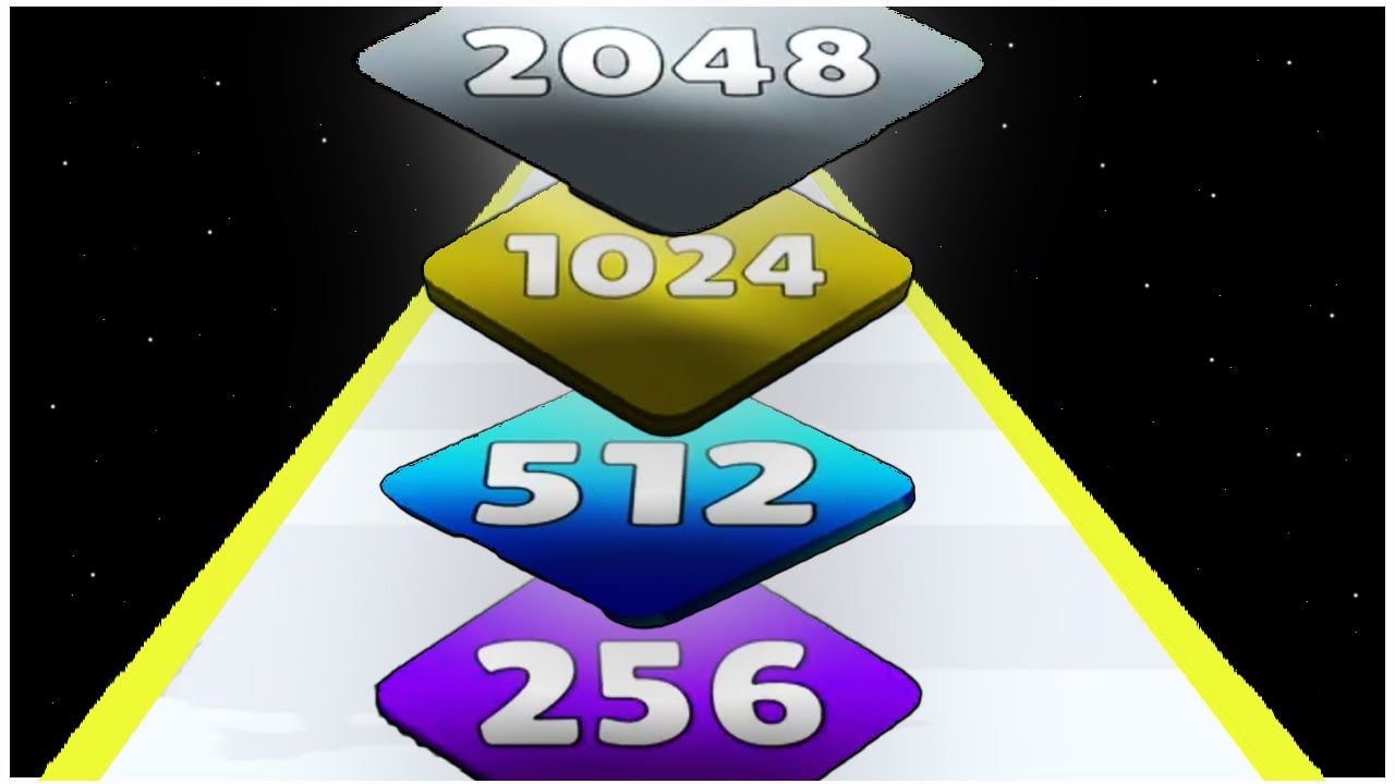 2048 Stack Stack 2048 Merge Puzzle - Gameplay Walkthrough - YouTube