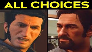 A Way Out - ALL CHOICES LEO'S WAY Vs VINCENTS WAY - Alternative Choices & Outcomes