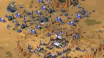 Red Alert 2 -- Cliffside Slide --- brutal Ai