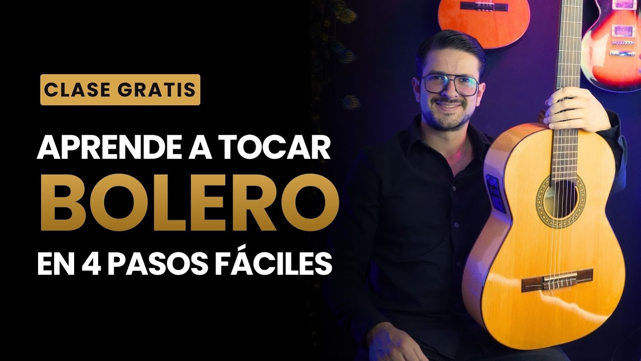 Cómo tocar BOLERO en Guitarra | Bésame Mucho (Tutorial Paso a Paso)