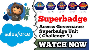 Monitor Connected App Access || Access Governance Superbadge Unit || Challenge 3