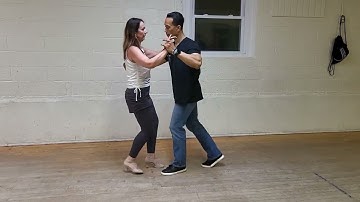 level 2 salsa on2 turn pattern taught in Nyack NY. 5/4/22