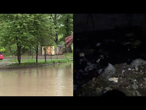 მთელი კვერნაკის წყალი აქ შემოდის, ჯერ ეზოში, შემდეგ - სარდაფში