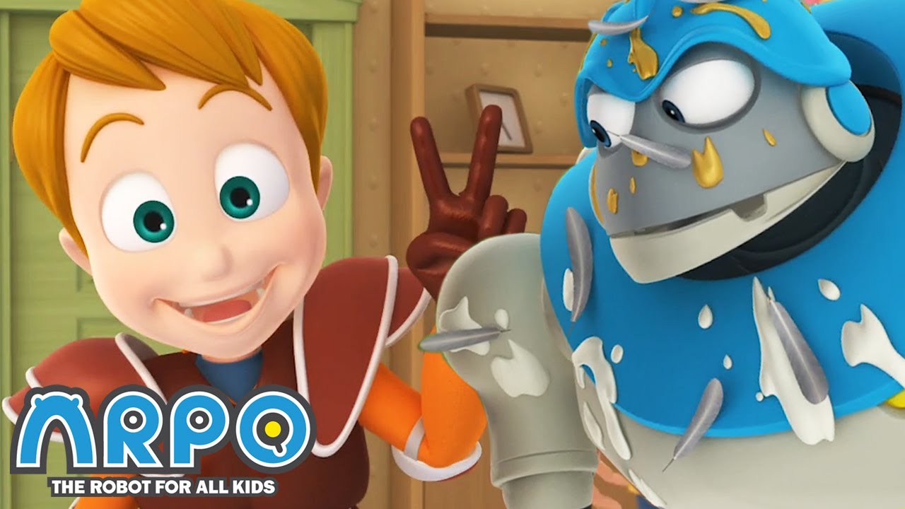 Arpo the Robot | Prank War | Best Moments | Funny Cartoons for Kids | Arpo and Daniel