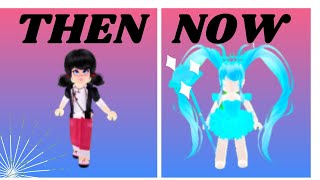 ALL of my Royale High Outfits // First vs. Last Outfit // Roblox Royale High