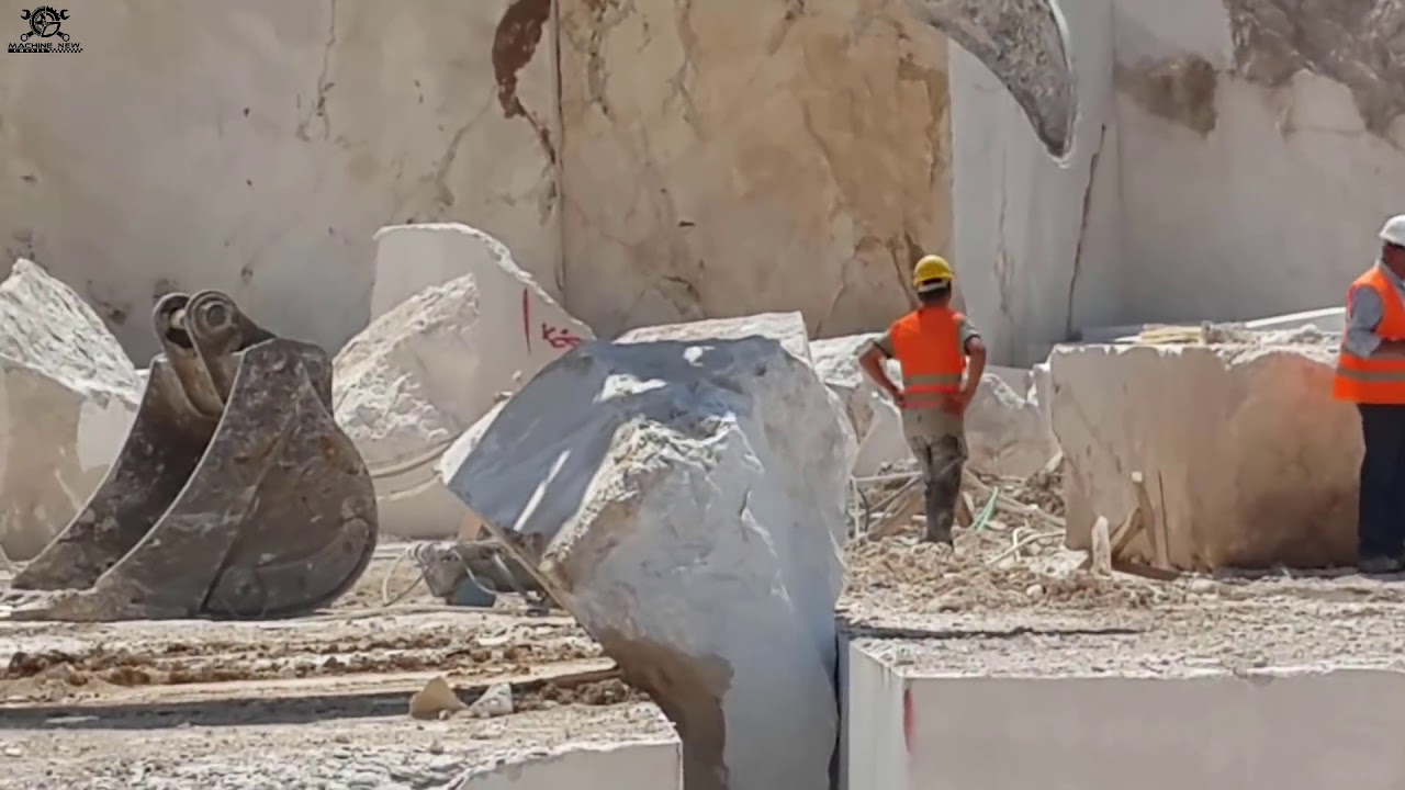 Amazing Granite Mining Technology Granite Mining At Quarry Granite Production Process YouTube