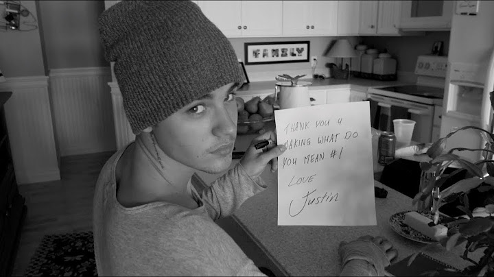 What Do You Mean Cover version - Cover performance video thumbnail