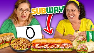 Mexican Moms Rank Subway Sandwiches!