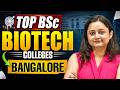 Top BSc Biotechnology Colleges in Bengaluru 2026 🔥| Fees, Eligibility & Admission Process!