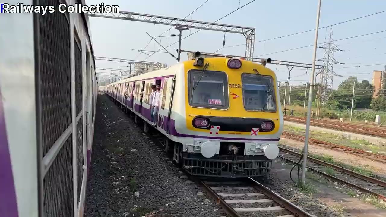Panvel To Mumbai CSMT ll Mumbai Local Train Journey ll Mumbai Local Train
