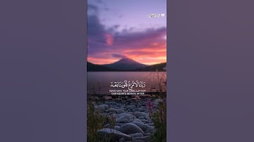 ربنا لا تزغ قلوبنا بعد إذ هديتنا | تلاوة خاشعة مؤثرة 💛 #قرآن #دعاء