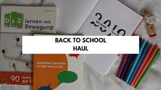 2019 Back to School Haul // Student Teacher