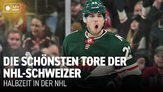 Die schönsten 10 NHL-Tore der ersten Saisonhälfte – Swiss Edition