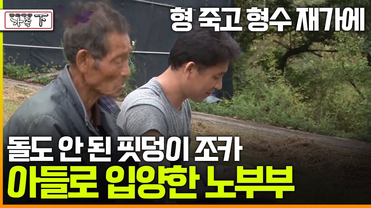 [멜로다큐 '가족' 396회 下] 형 죽고 형수 재가에 돌도 안 된 핏덩이 조카 아들로 입양한 노부부