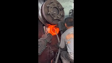 Make in China Best Practices for Thinning Iron Blocks on a Ring Roller #process #factory #machine