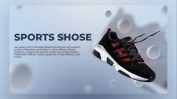 Make a Product Slideshow in After Effects | Animated Product Slide Motion Graphics Tutorial