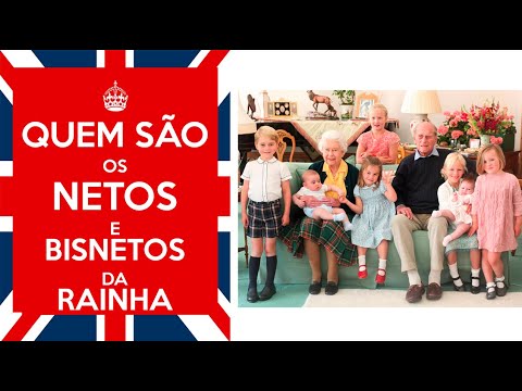 Vídeo: Quantos bisnetos a rainha tem?