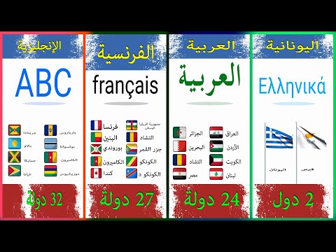 كم عدد الدول التي تتكلم نفس اللغة 