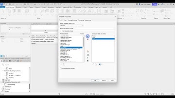 Revit 2026 Architecture บทที่15 การสร้างรายการประกอบแบบ