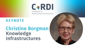 CoRDI 2023 Keynote by Christine Borgman