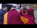 HIS EMINENCE 9TH THRANGU RINPOCHE VISIT TSUM MONASTERY, TSUM VALLEY