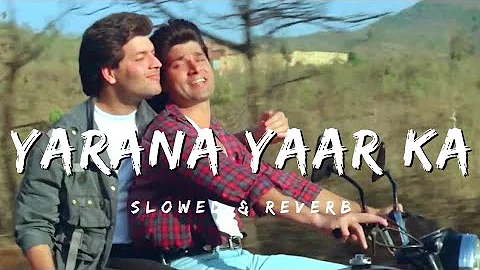 Yarana Yaar ka | slowed & reverb ( lofi ) | kumar sanu | saathi | #slowedandreverb #90severgreen