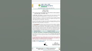 JEE MAIN 2023 SESSION 1 STATE CODE & CATEGORY CORRECTION #physics #jee #physicswithsajal