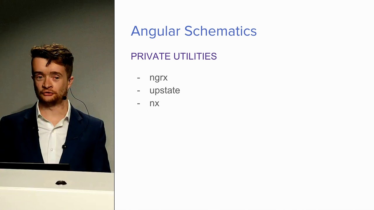 Angular Schematics (5 of 5): @schematics/angular - Peter B Smith - YouTube