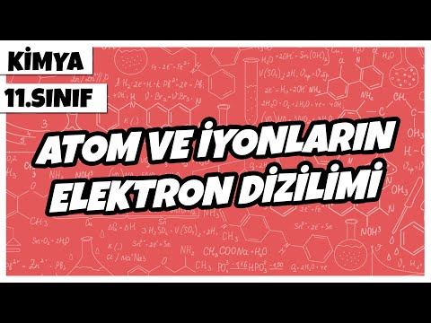 11. Sınıf Kimya - Atom ve İyonların Elektron Dizilimi | 2022