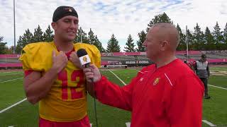Ferris State Football Week 7 Media Session - Carson Gulker Interview
