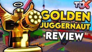 The Golden Juggernaut REVIEW - Roblox TDX