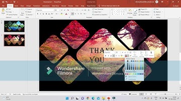 Make the best thank you slide for your powerPoint presentation