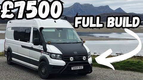 FULL VW CAMPER VAN CONVERSION Start to Finish
