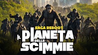 IL PIANETA DELLE SCIMMIE (Saga Reboot  2011) | I PRIMI TRE FILM in 17 minuti