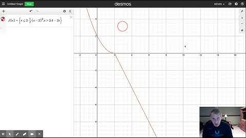 Graphing Piecewise Functions in Desmos