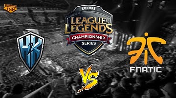 H2k Gaming vs. Fnatic | LCS EU Summer Split 2016 | W2D2 Game 2