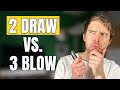 Is 2 Draw the Same as 3 Blow on Harmonica?