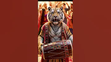 Tiger In Salman Khan Wedding Music Viralvideo Tiger Lion Animals Adorablevideo Viralpicture 