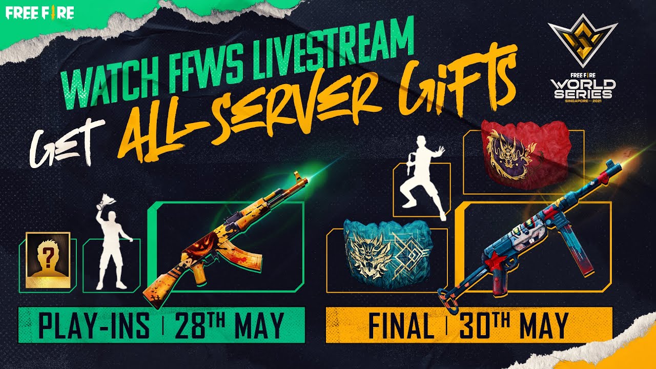 Watch FFWS Livestream - Get All Pakistan-server gifts Free Fire World Series