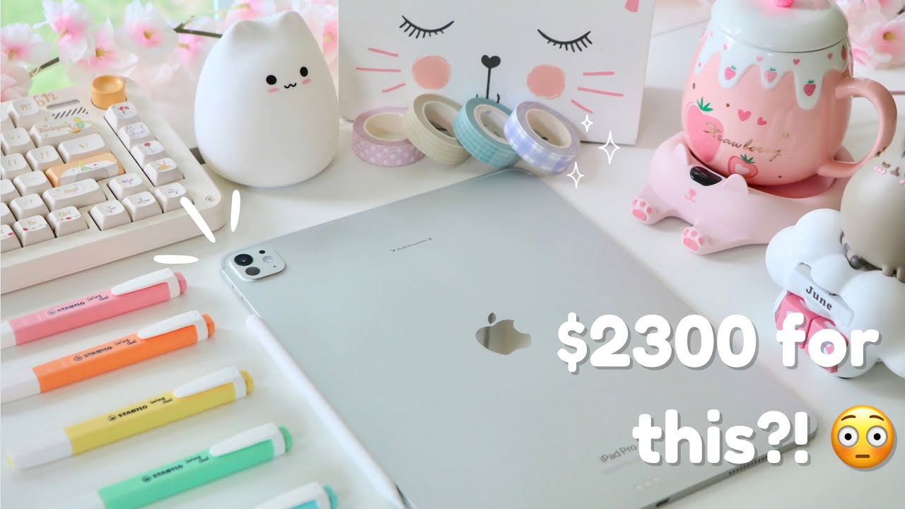 unboxing the new ipad pro 13” M4 ✧･ﾟ୨୧ *is it worth the money??*