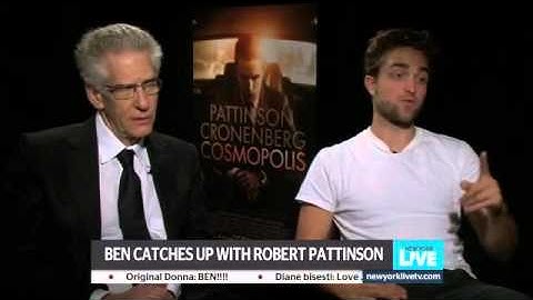 Robert Pattinson & David Cronenberg Interview (Cosmopolis Promo 2012)