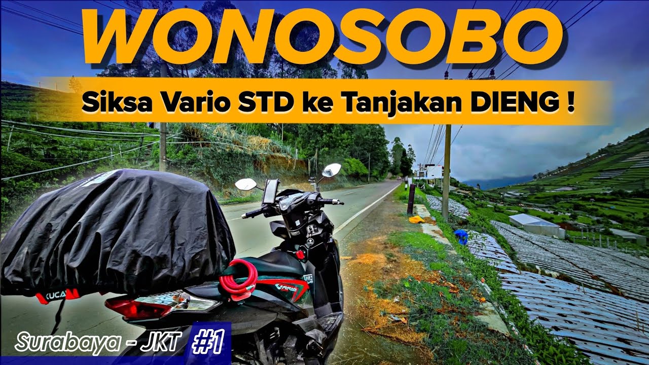 LANJUT ke DIENG setelah Touring +750 KM Nonstop❗️Touring SBY - JKT | part 1