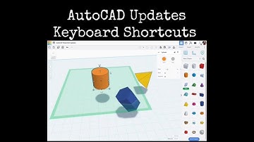 TinkerCAD Tips! AutoCAD Updates & Keyboard Shortcuts. #tinkercad #caddesign #3dprintable #3dprinting