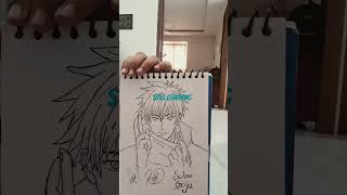 STIL LEARNING  RATE IT OUT OF 💯 #drawing #art #gojosatoro # JJK