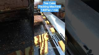 Tea Cake Packing Machine :: Bread Packing Machine : #packagingmachine #packingmachine