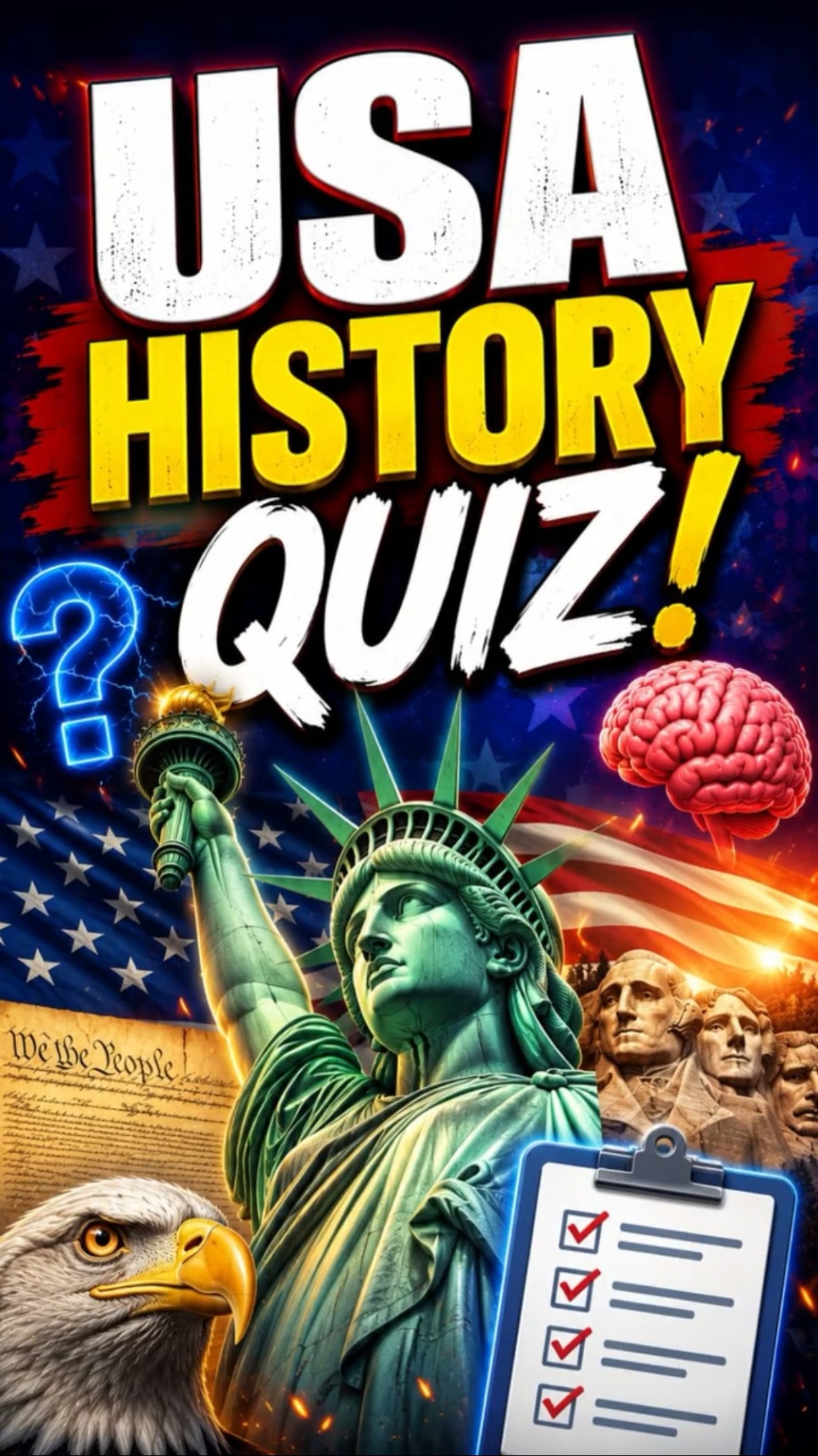 Only REAL Americans can pass this USA history quiz 🇺🇸#ushistory