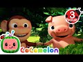 Animals Eat Apples & Bananas Too | Cocomelon - Nursery Rhymes | Fun Cartoons For Kids | Moonbug Kids